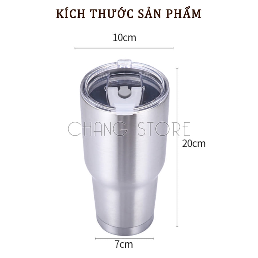 Cốc Giữ Nhiệt Thái Lan 900ml, Ly Giữ Nhiệt Inox + Tặng Kèm Túi Đựng Và Bộ Phụ Kiện Ống Hút Tái Sử Dụng | BigBuy360 - bigbuy360.vn