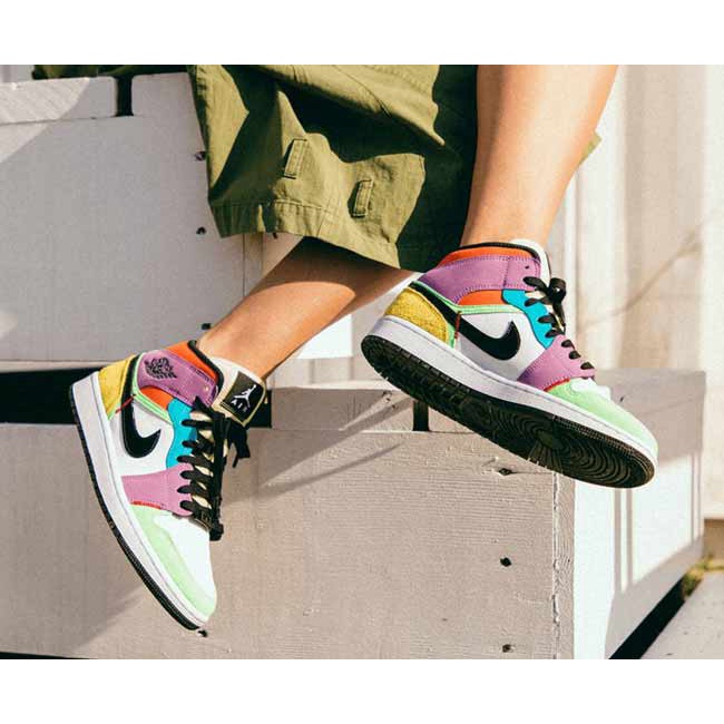 Giày Nike Air Force 1 GS ‘White Black’ CT3839-100