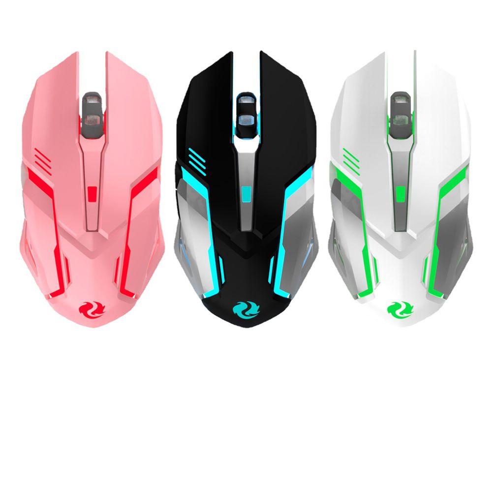 Chuột Quang Gaming TAYLOR1 2.4G Nhiều Màu Có Thể Sạc Lại Bằng Cổng USB Cho Máy Tính IOS Android