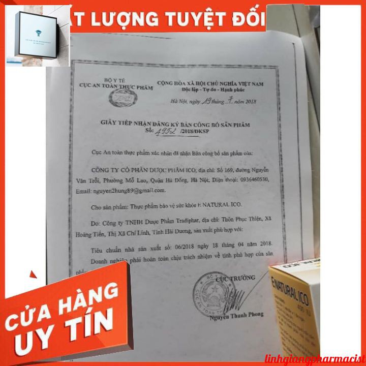 (CHÍNH HÃNG)chăm sóc da viên uống ENATURAL ICO 400IU dược phẩm TRADIPHAR hộp 30 viên (vitamin E )