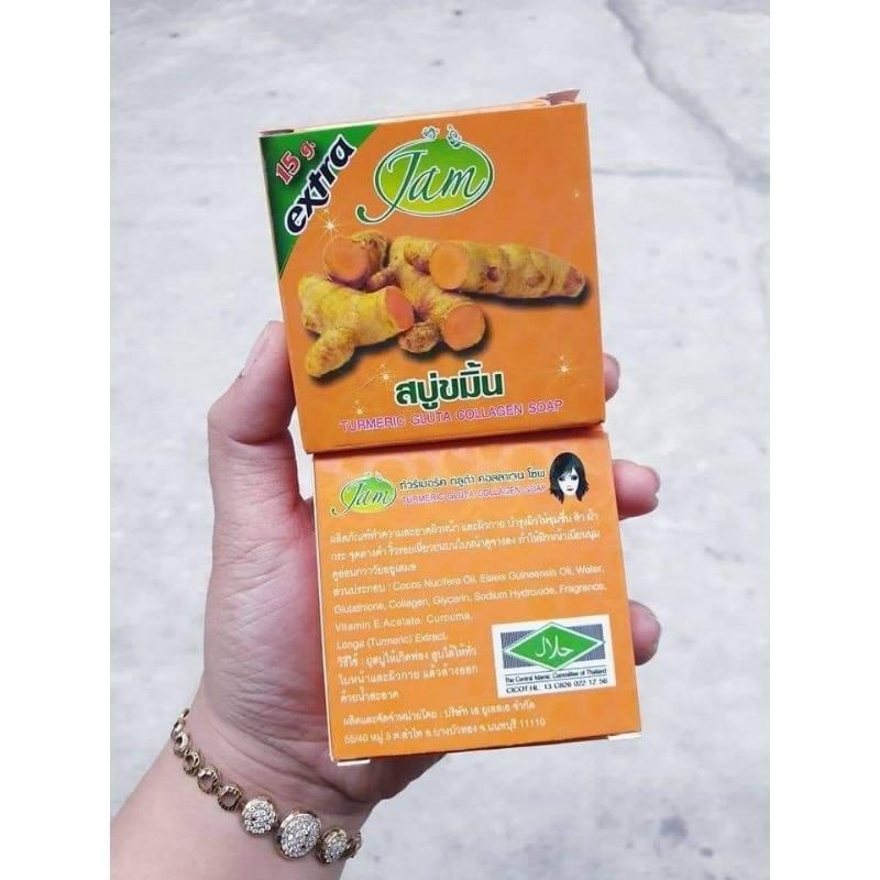 SOAP NGHỆ JAM THÁI LAN - THÍCH HỢP CHO CẢ MẶT &amp; BODY