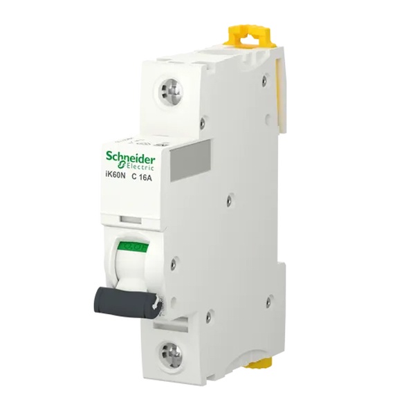 Cầu dao tự động Schneider MCB A9K27116 A9K27120 dòng cắt 6kA 1 pha 16A 20A