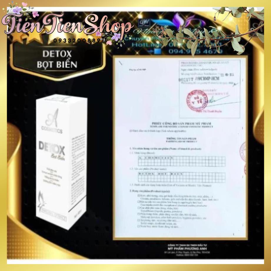 Detox bọt biển thải độc chữ A - Acometics -Mỹ phẩm Phương Anh