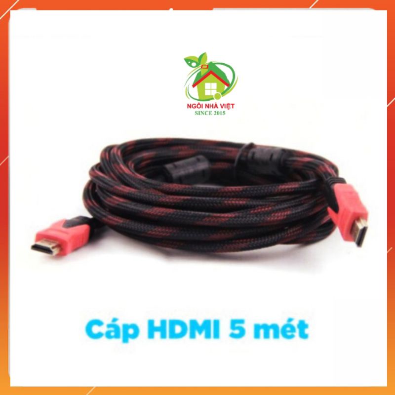 Cáp HDMI  tròn có bọc cước  loại thường, nhiều Kích thước, hàng chuẩn HD