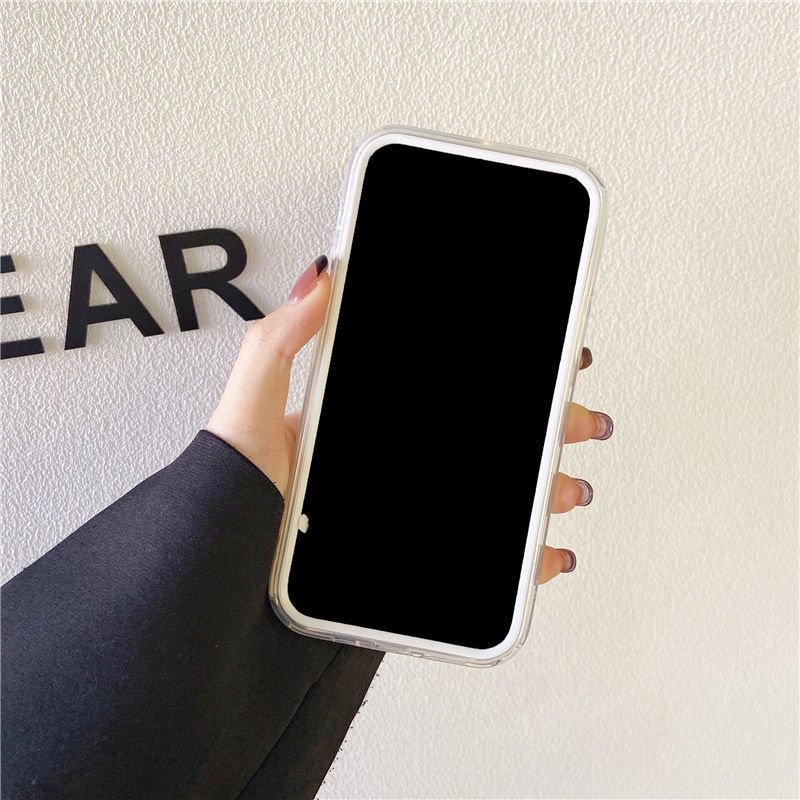Ốp Điện Thoại Trong Suốt Ba Trong Một Cho IPhone 12 13 11 Pro Max X Xs Max Xr 7 8 Plus Xlxx