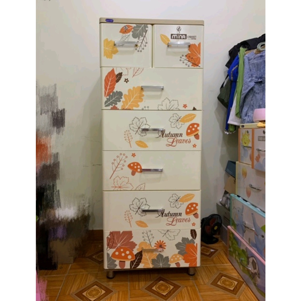 Tủ nhựa duy tân 6 Tầng- 7 Ngăn ( 60 x 48 x Cao 150Cm )