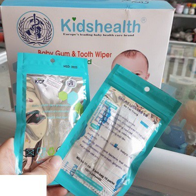 Rơ lưỡi y tế KIDSHEALTH CAO CẤP an toàn cho bé (Gói 10 cái)