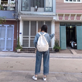 Baggy Jeans Ống Rộng Basic