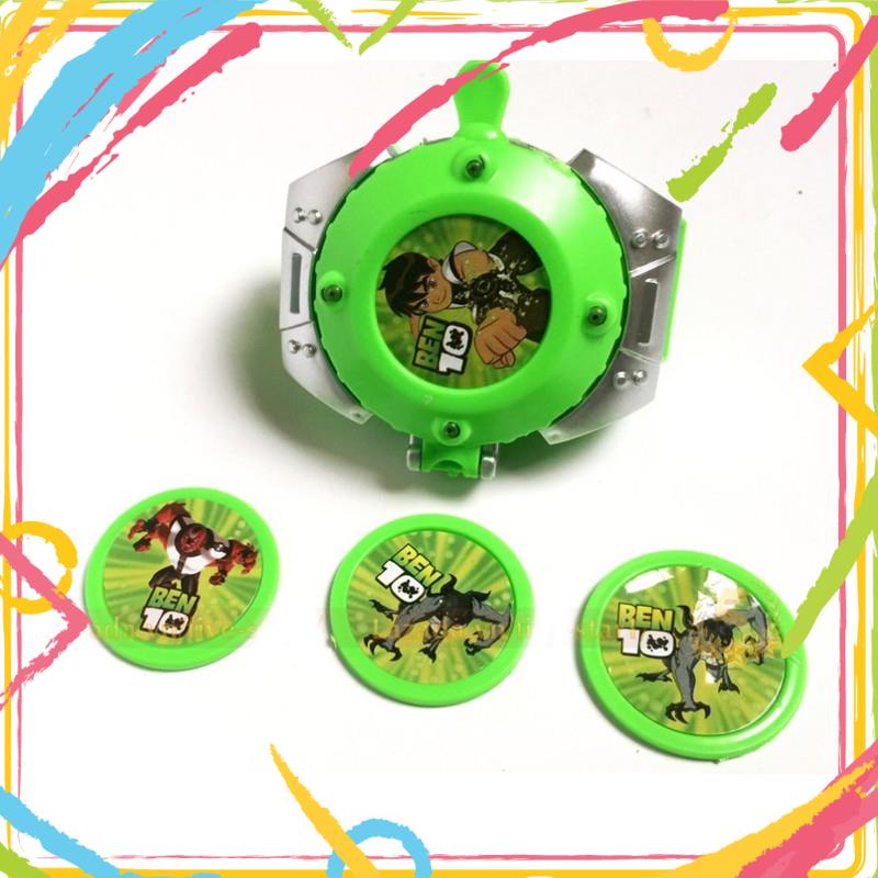 Đồ Chơi Đồng Hồ Ben 10 Cho Bé, Chiếu Sáng 24 Nhân Vật, Chất Liệu Nhựa ABS An Toàn Tuyệt Đối Cho Bé Sử Dụng