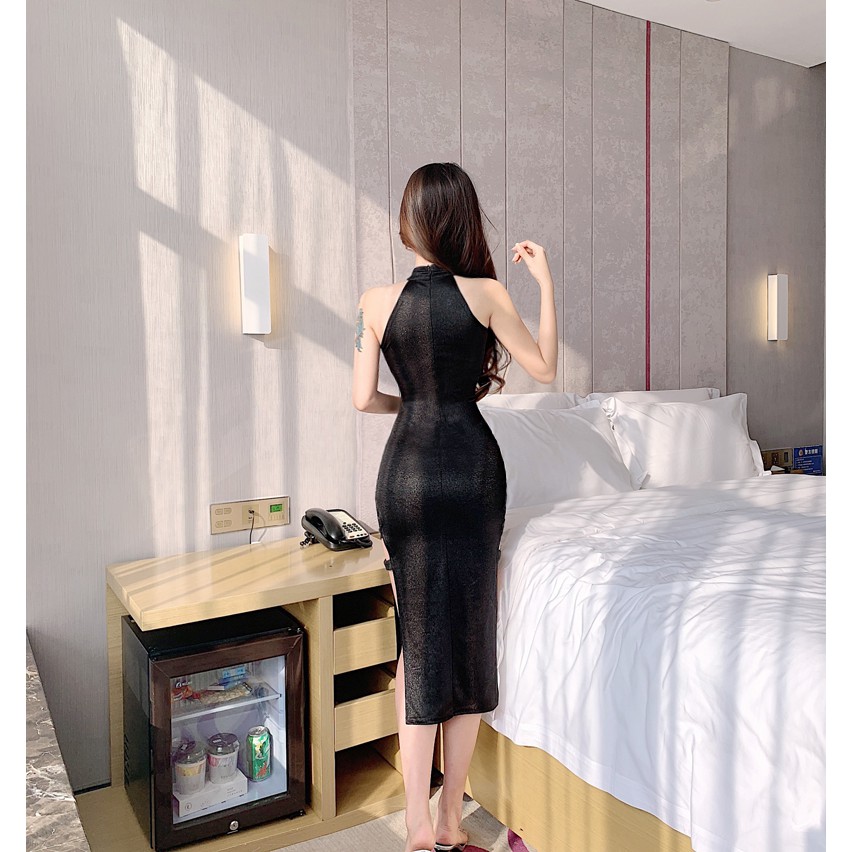 Sườn xám sexy gợi cảm | BigBuy360 - bigbuy360.vn