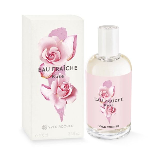 Nước hoa hương hoa hồng Yves Rocher ROSE EAU FRAICHE 100ML