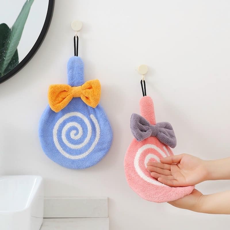 Khăn lau tay nhà bếp hình viên kẹo ngộ nghĩnh