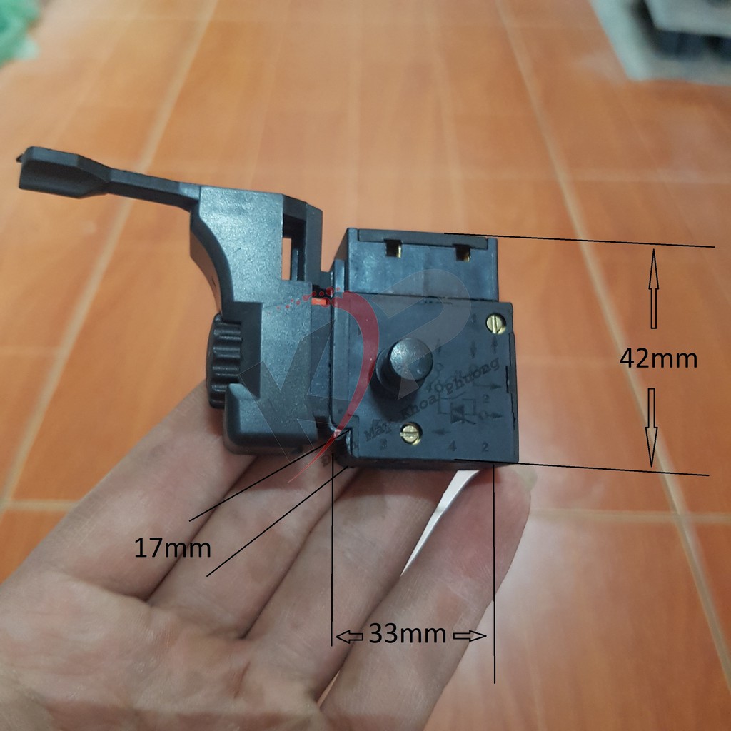 Công tắc máy đục, gạt máy mài & trượt máy, máy khoan,  máy soi gỗ,  cắt gạch