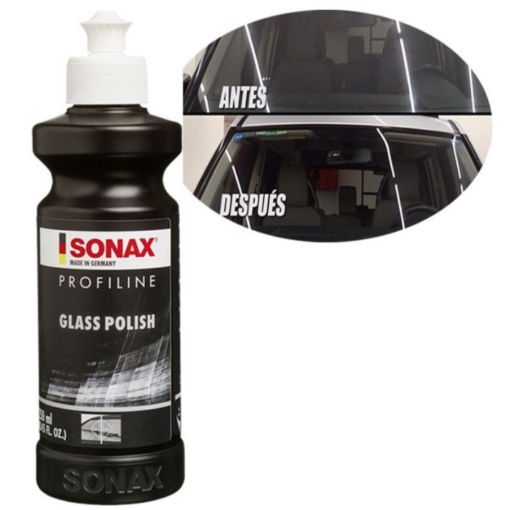 Dung dịch đánh bóng kính ô tô Sonax Glass polish 273141 250ml