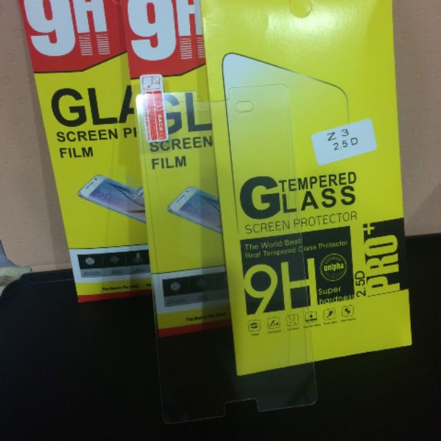 Bộ 3 kính cường lực cao cấp cho Sony Z3