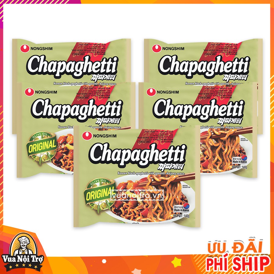 Mì tương đen Chapagetti Nongshim 140g