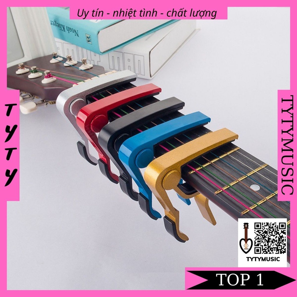 CAPO GUITAR ACOUSTIC chất liệu kim loại TYTYmusic