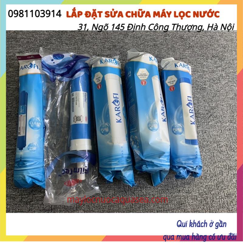 (Combo) Lõi Lọc Số 1234 karofi 👉 Màng Lọc Ro Lõi Số 4 👉 Lõi Lọc Nước Dùng Chung Cho Tất Cả Các Máy Trên Thị Trường