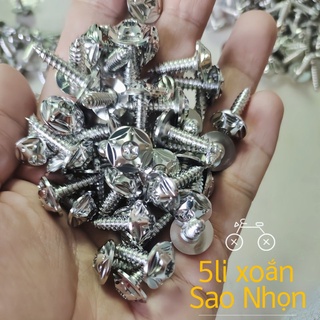 [SALE] [LOẠI 1] ỐC ÁO 5li XOẮN YAMAHA SALAYA, THÁI INOX 304 - 2024 (1con)