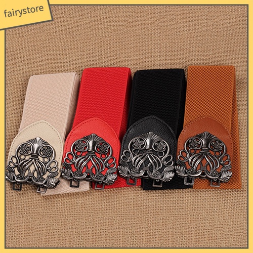 Thắt Lưng Nữ Khoá Hoa Phong Cách Retro