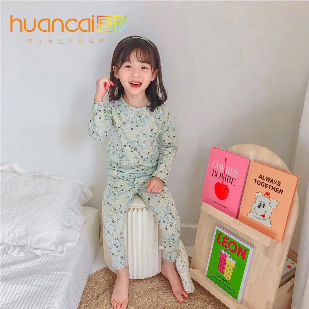 Bộ thun bé gái HC KIDS TBKS104 xinh yêu, dễ thương