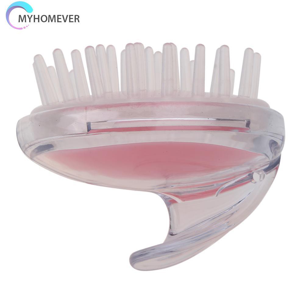 [Hàng mới về] Bàn chải gội đầu massage bằng silicone chất lượng