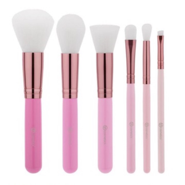 Bộ cọ kèm túi Mini Pink Perfection Bh cosmetics