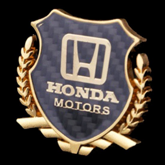 Logo bông lúa trang trí dành cho ô tô các loại (Bộ 2 cái)