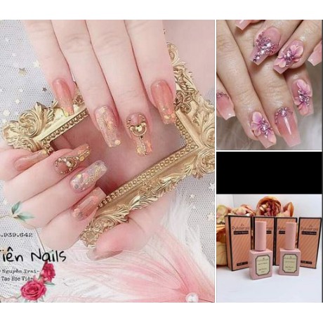 [121-140] Sơn gel rykaergel chai15ml chăm sóc trang trí móng làm nail shop kdlatus