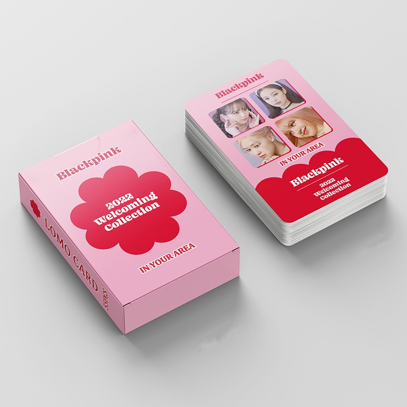 Hộp 54 Ảnh LOMO Card Nhóm Nhạc BLACKPINK 2022 Thẻ