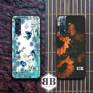 Ốp lưng kính cường lực Realme 7 nhiều mẫu hoa đẹp nhẹ nhàng