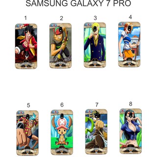 Ốp lưng Samsung Galaxy J7 Pro dẻo in hình OnePiece