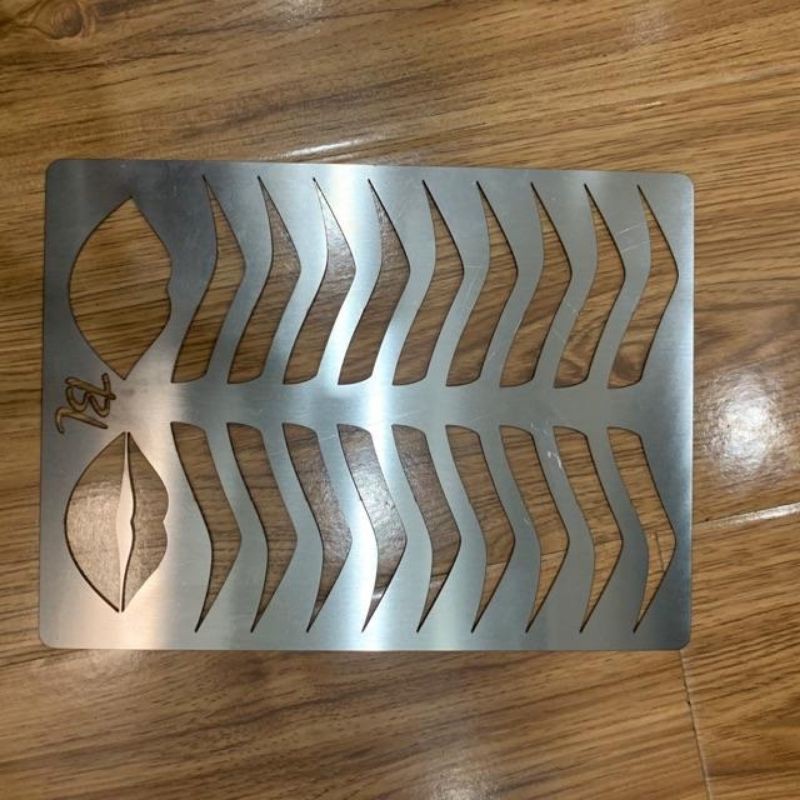 Khung Inox cao cấp  vẽ chân mày , môi trên da giả