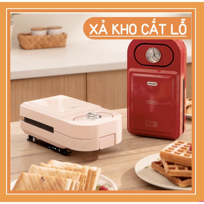 Máy Làm Bánh Mỳ Sandwich, Waffle YIDPU - Model: YD216s Mini Đa Năng Vô Cùng Tiện Lợi Hấp Dẫn Thỏa Sức Sáng Tạo