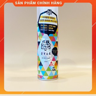 [Chính Hãng] Gôm Xịt Tạo Nếp Tóc 2VEE Hàn Quốc được các Idol Hàn Quốc tin dùng, dễ gội rửa sau khi sử dụng