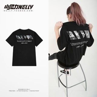 (A145) Áo phông đen unsiex NELLY basic size S đến 3XL (kèm ảnh thật ở cuối)