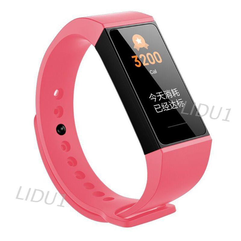 Dây Đeo Thay Thế Chất Liệu Silicon Màu Trơn Cho Đồng Hồ Thông Minh Redmi Band