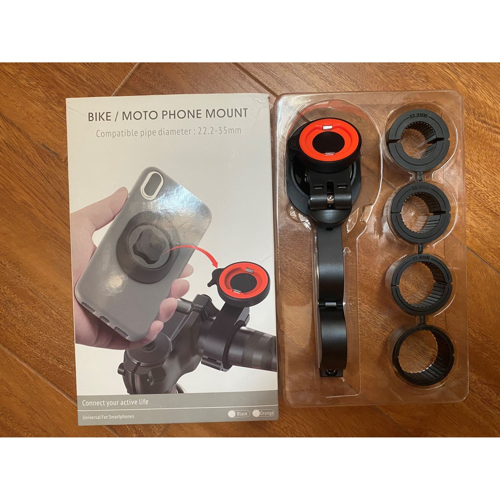 SINCETOP Giá đỡ gắn ghi đông điện thoại xe máy, xe đạp, mô tô pkl nake, moto sport, touring thông minh, đa năng, chân đế