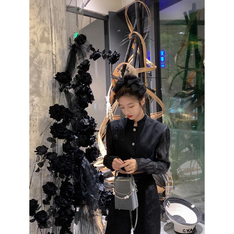 Áo Khoác Vest Tay Dài Dáng Rộng Mỏng Thời Trang Mùa Hè Hàng Mới Dành Cho Bạn Nữ