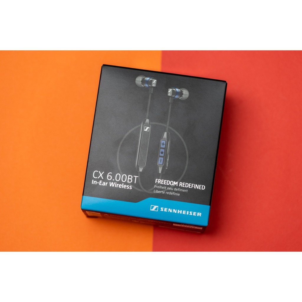 Tai nghe in-ear bluetooth Sennheiser CX 6.00BT - Pin cực bền