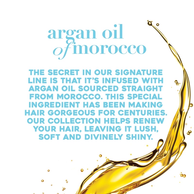 [BILL MỸ] XỊT DƯỠNG TÓC OGX RENEWING ARGAN OIL OF MOROCCO WEIGHTLESS HEALING DRY OIL 118ML