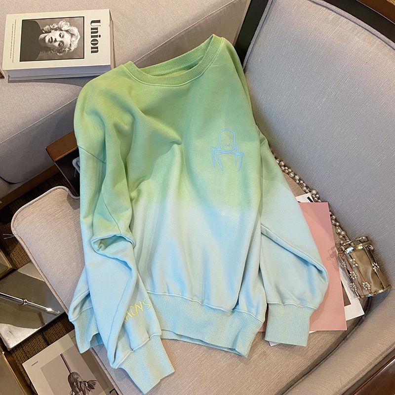 Áo sweater Dáng Rộng Phong Cách Phương Tây Thời Trang Mùa Thu Mới Cho Nữ