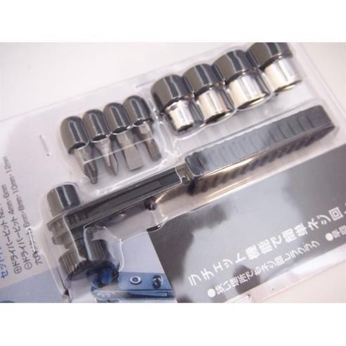 Bộ tô vít đa năng (8 đầu) làm bằng chất liệu thép không gỉ, bền bỉ với thời gian - Konni39 Sơn Hoà - 1900886806