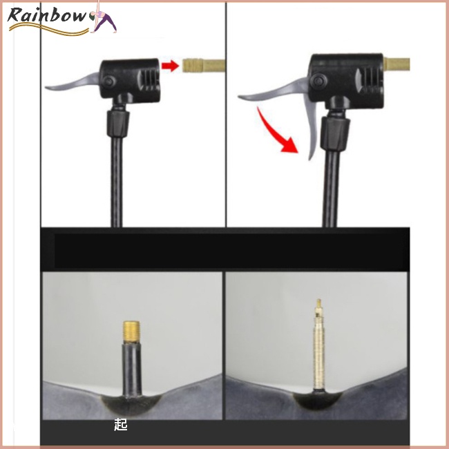 Ống Bơm Hơi Mini Áp Suất Cao Phù Hợp Cho Xe Đạp Xe Máy