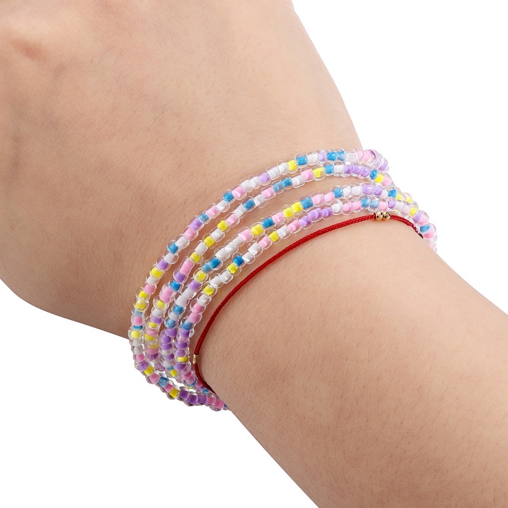 Túi 300-1800 Hạt Xâu Chuỗi Làm Trang Sức Thủ Công 2-4mm