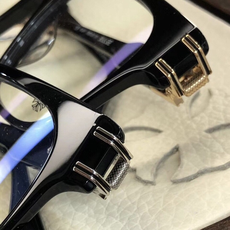 Gọng Kính Cận, Cao Cấp dành cho nam, Họa tiết Chrome Hearst, kèm Full Box, Bảo Hành 12 tháng - donghokinhmat168