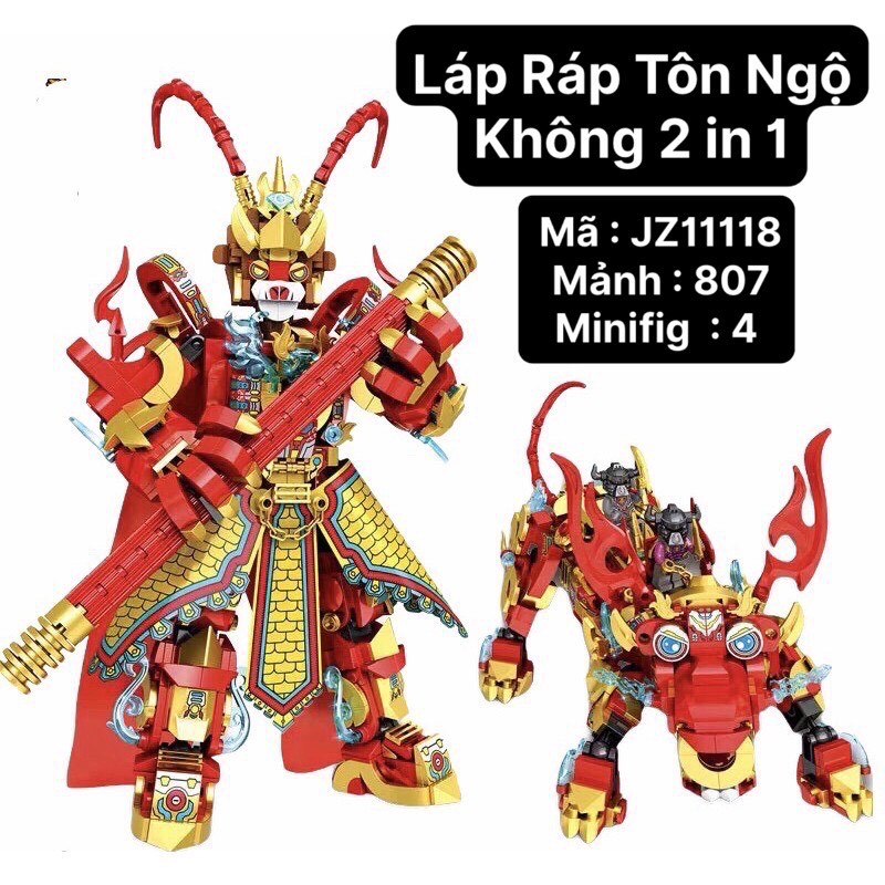 Đồ Chơi Láp Ráp Tây Du Kí Monkey Kid Xếp Hình Non Lego Giá Rẻ Hàng Mới 4/2021