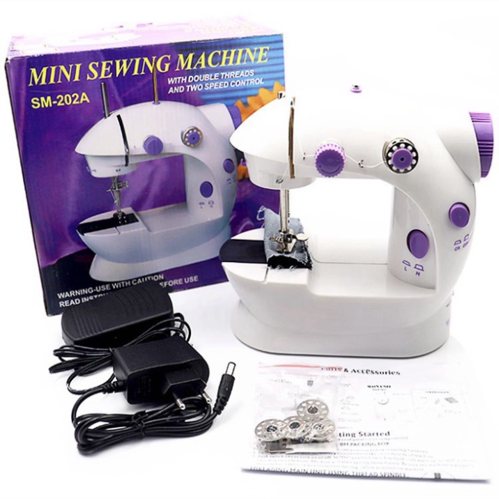 [Bảo Hành 12 Tháng] Máy may mini gia đình tiện dụng, máy khâu mini đa năng cao cấp