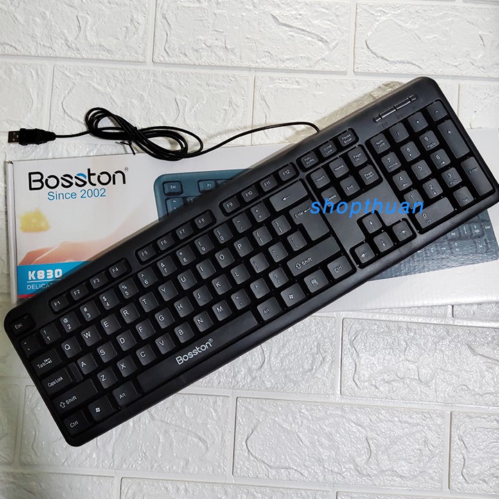 Bàn phím Bosston K830 có dây cổng USB - keyboard bosston K830