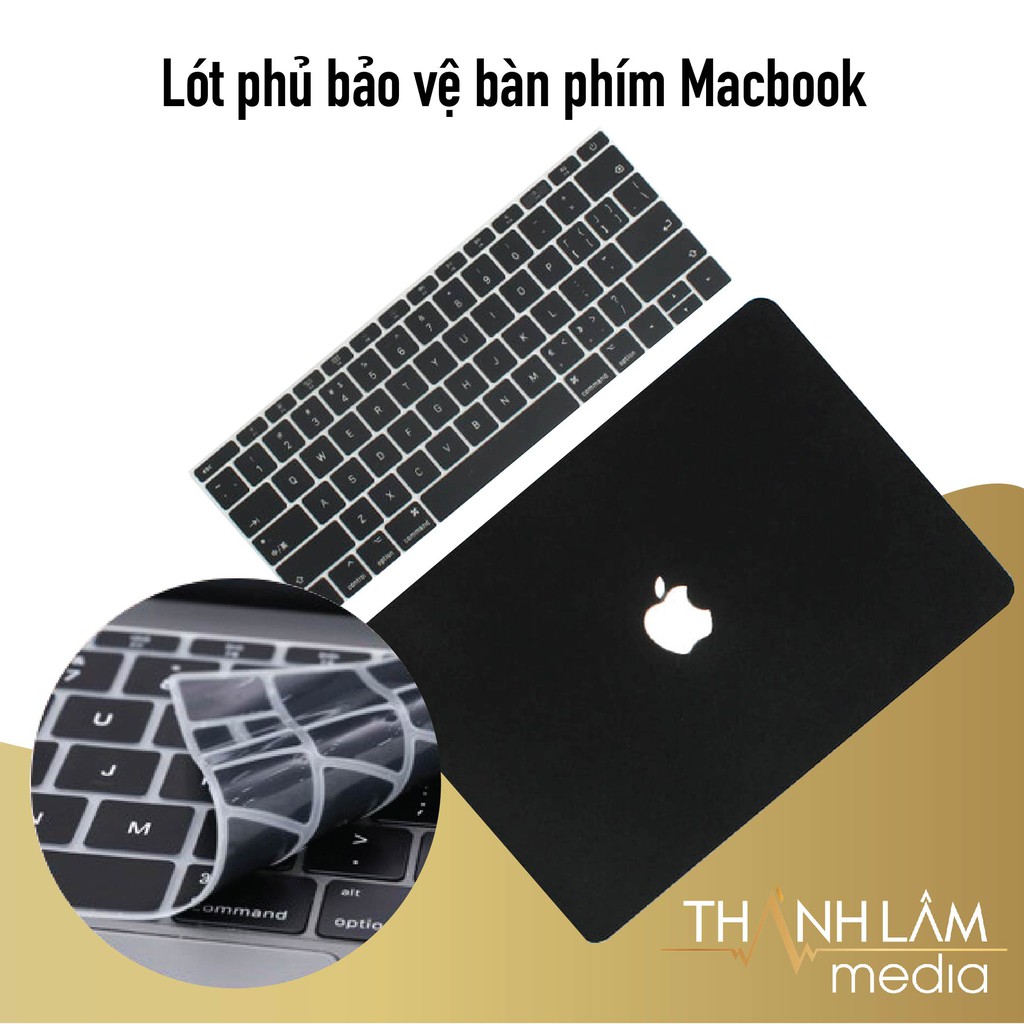 Lót bảo vệ bàn phím Macbook Pro 13 inch chống bụi, chống trầy, tăng tuổi thọ bàn phím | BigBuy360 - bigbuy360.vn